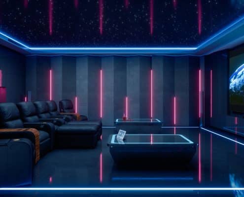 Luxury Private Home Cinema Room